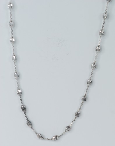 Sterling Silver Bobble Chain (20 inches)